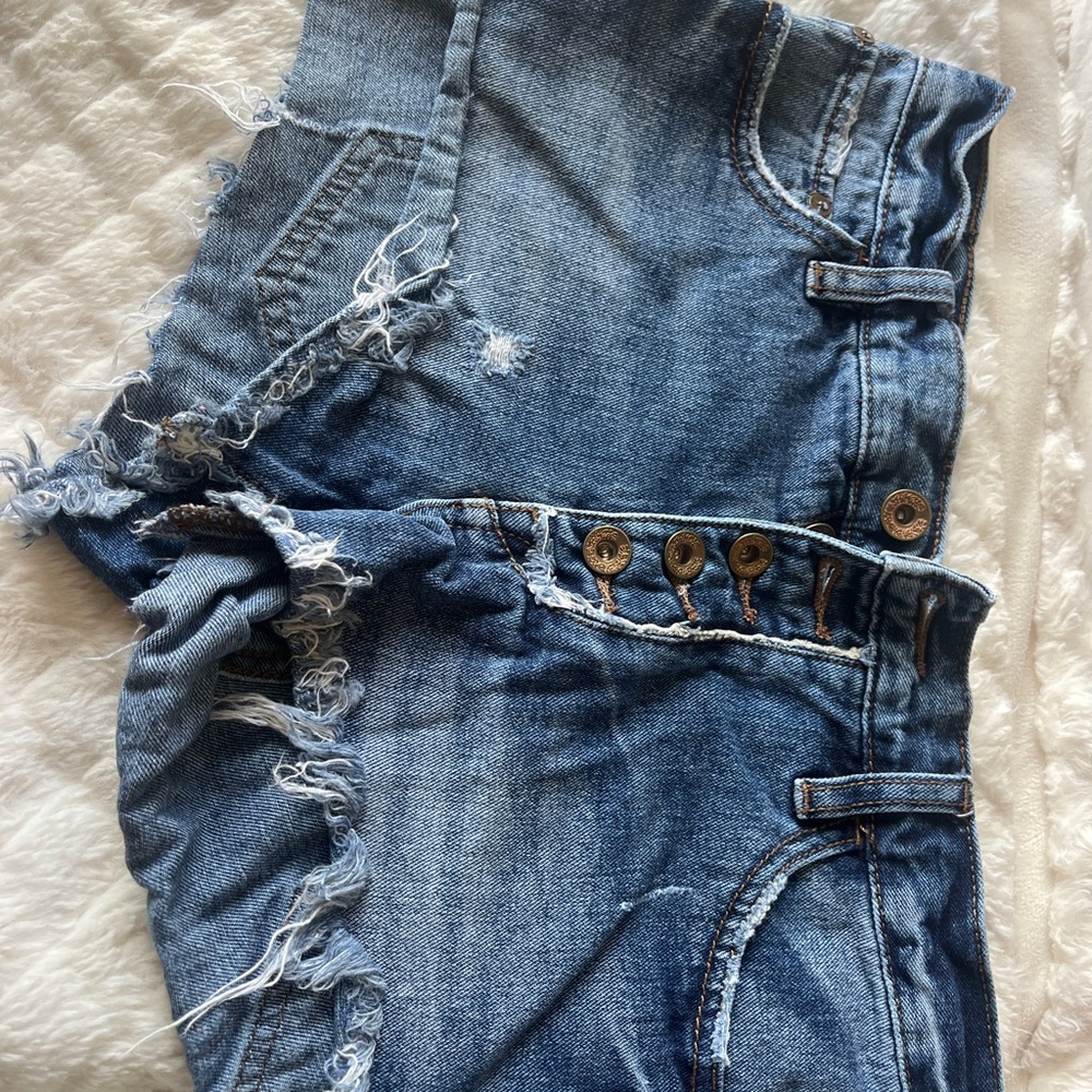 Free people Jean shorts
